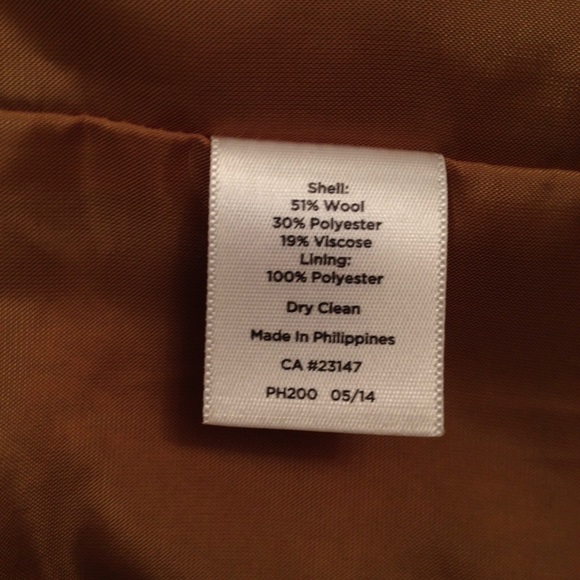 TALBOTS Wool Blend Skirt with pockets - Picture 2 of 4